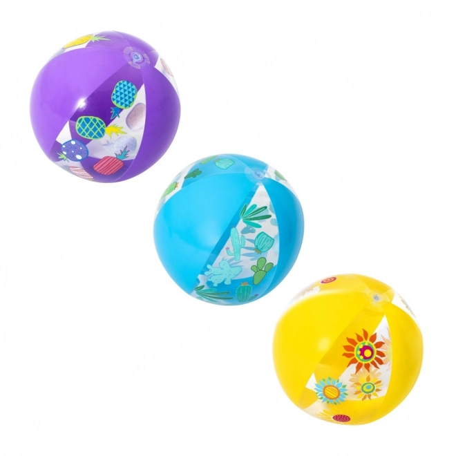 Ballon de plage gonflable coloré Bestway Groove 'n Splash 51 cm fruit