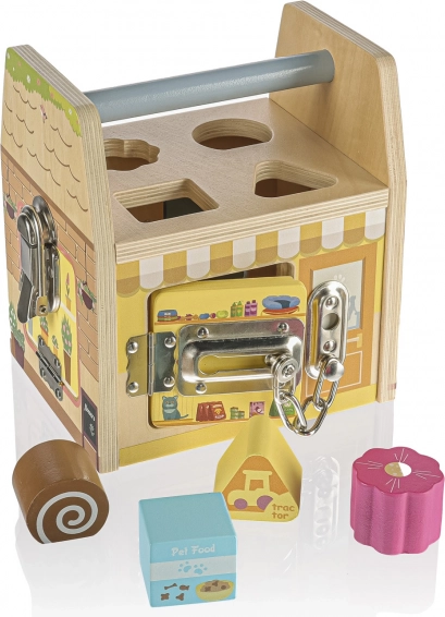Cube Montessori en bois, 2023