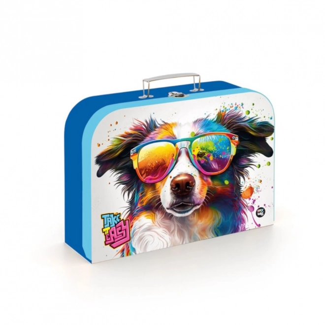 Valise pour enfants avec motif de chien