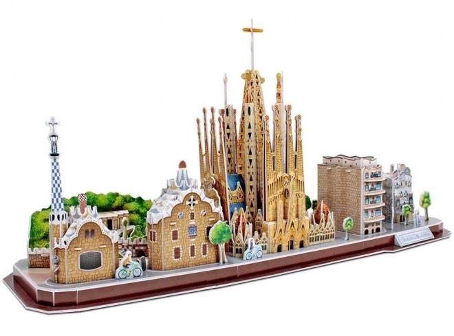 Puzzle 3D City Line Barcelone
