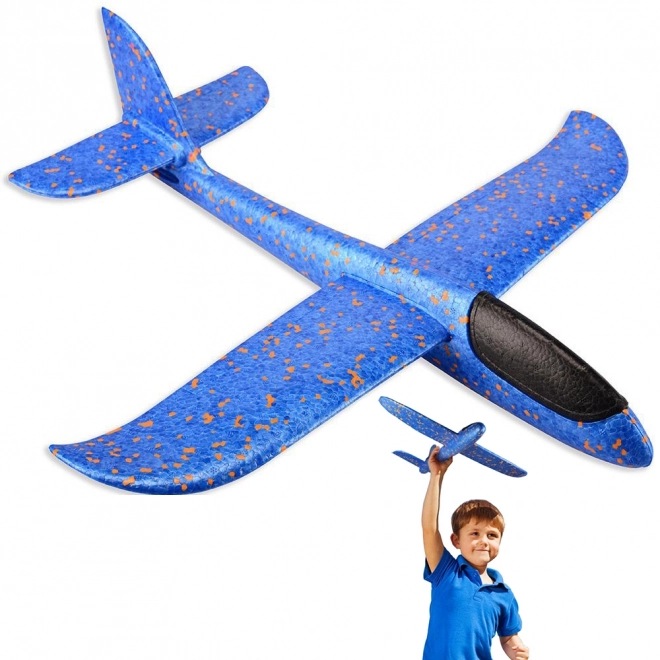 Planeur en mousse bleu pour enfants