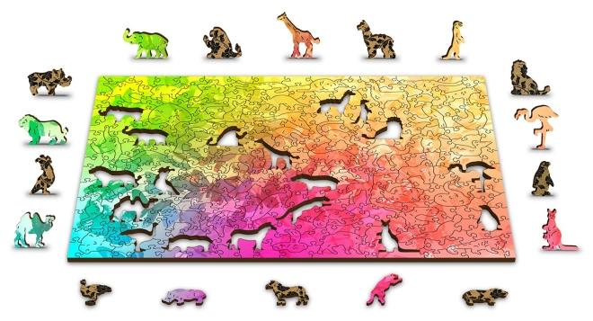 Puzzle réversible 2en1