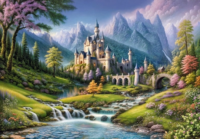 Puzzle Château Féérique 500 pièces Cherry Pazzi