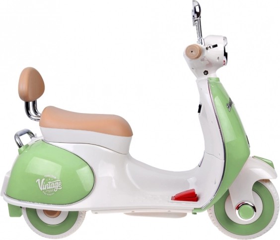 Scooter électrique classique pour enfants orange – Vert