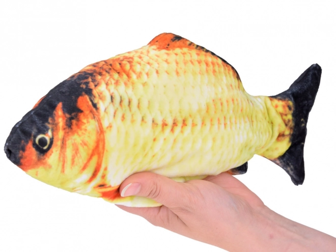 Mascotte poisson avec queue mobile