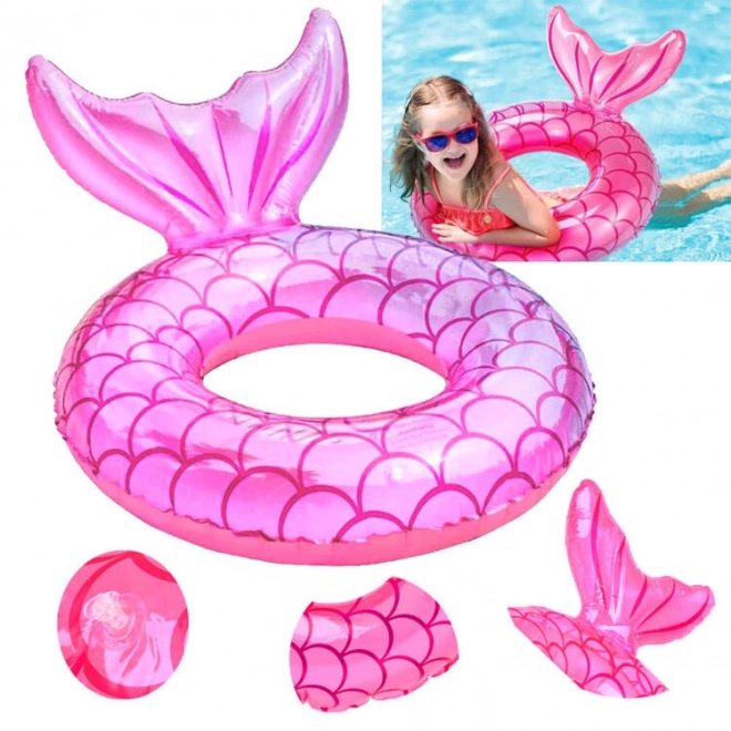 Cercle gonflable pour enfants avec nageoire 60 cm