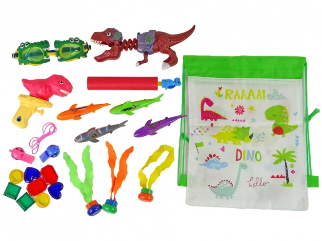 Ensemble de jouets de plongée Dinosaure