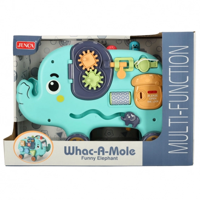 Blocs de tri interactifs montessori éléphant 26 cm
