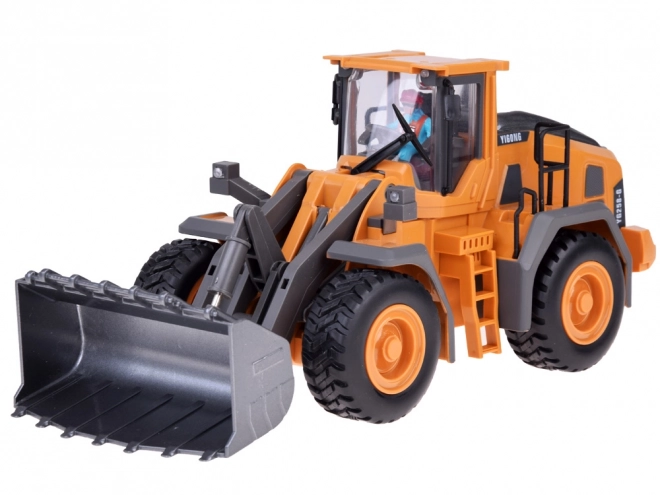Bulldozer télécommandé avec bras mobile, lumière et son