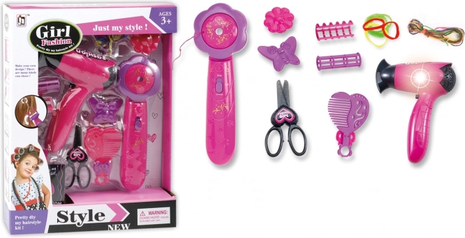 Coffret coiffure pour fillettes