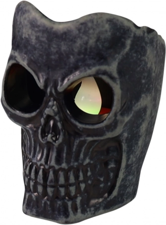 Mini lampe clignotante d’Halloween en forme de crâne
