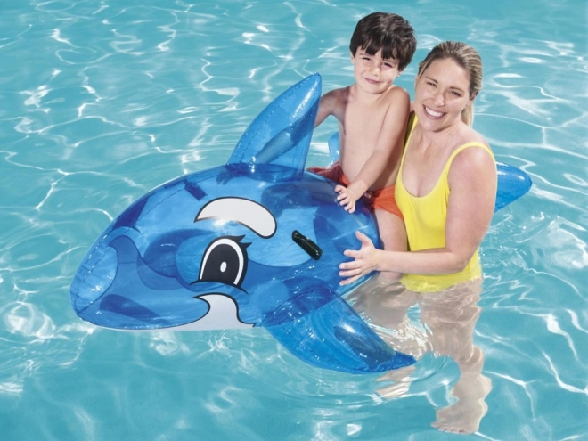 Bestway Dauphin Gonflable pour Enfants pour l'Eau – Bleu