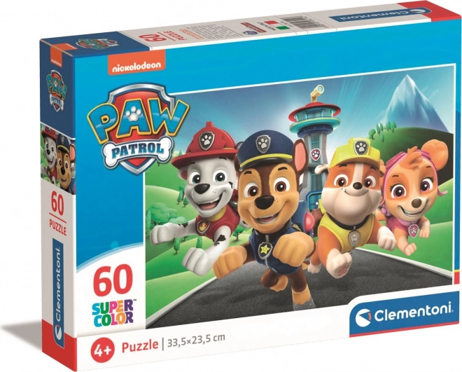 CLEMENTONI Puzzle Pat' Patrouille 60 pièces