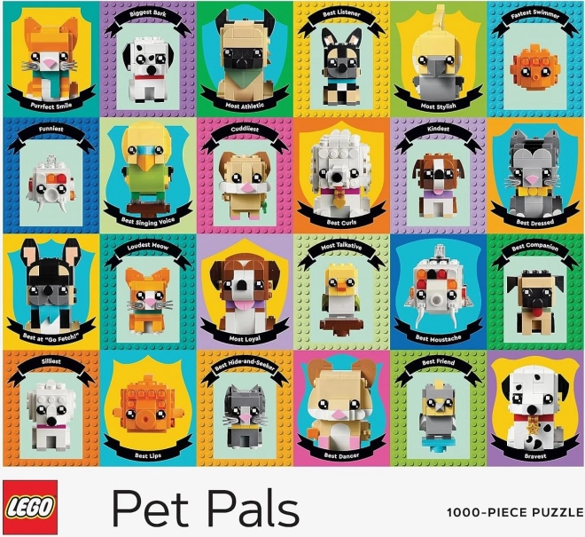 Puzzle LEGO Amis Animaux 1000 Pièces