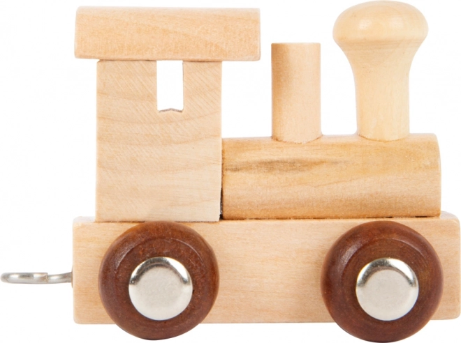 Train en Bois Circuit Lettres Small Foot