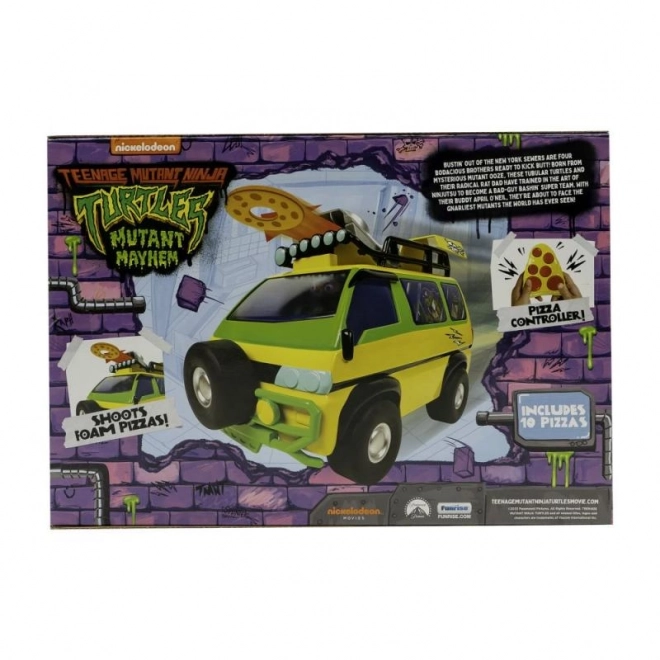 Voiture RC Tortues Ninja - Pizza Blaster - Film