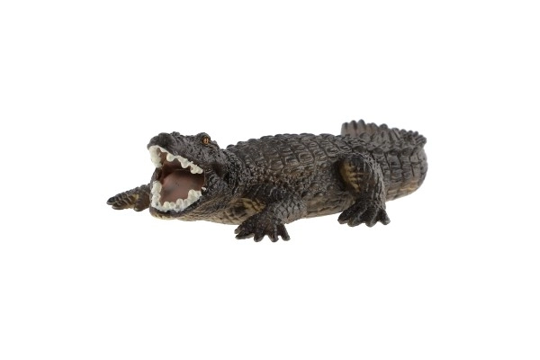 Crocodile d'Afrique de l'Ouest en plastique 17cm en sachet