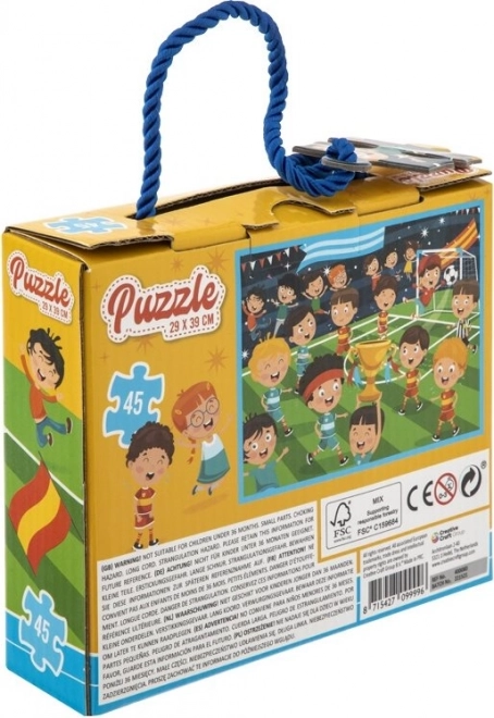 Puzzle Football 45 pièces