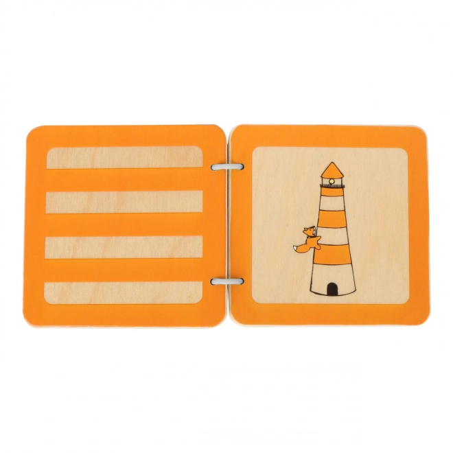 Small Foot Livre en bois Lex
