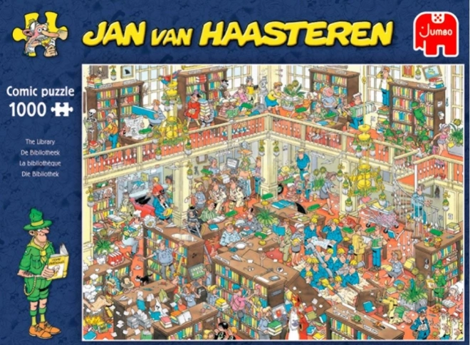 JUMBO Puzzle Bibliothèque 1000 pièces