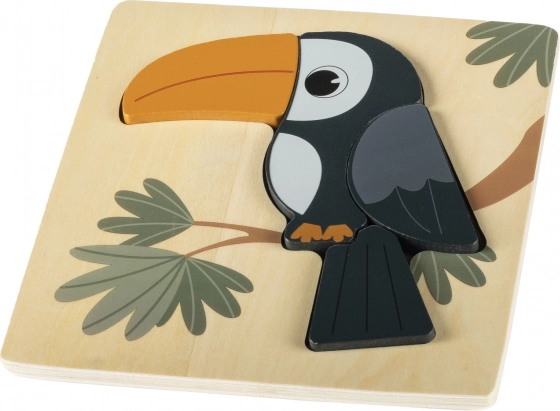 Puzzle en bois petit, Toucan