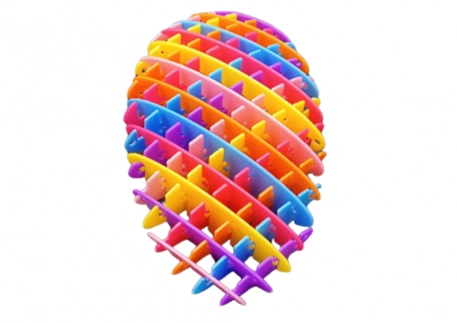 Jouet sensoriel anti-stress élastique Arc-en-ciel 10 cm