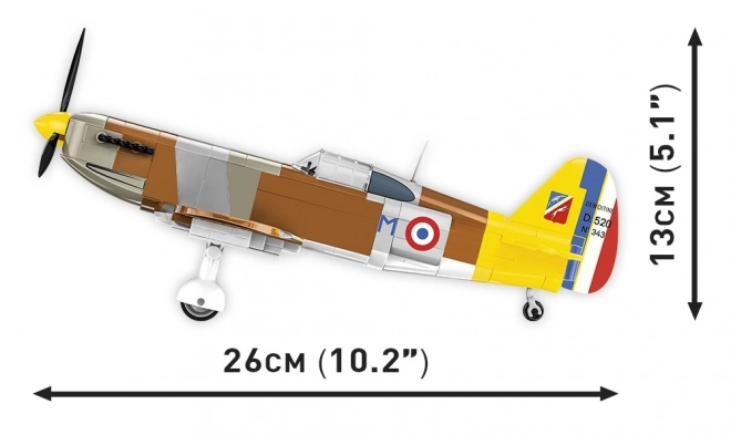 COBI 5734 II WW Dewoitine D.520, 1:32, 335 p, 1 f