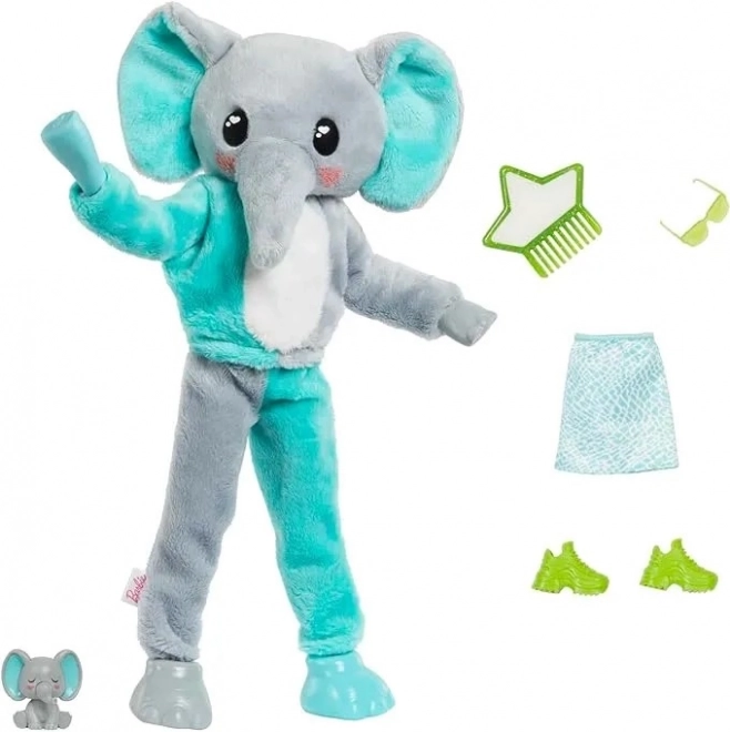 Barbie Cutie reveal Barbie jungle - éléphant HKP98 TV 1.1.- 30.6.