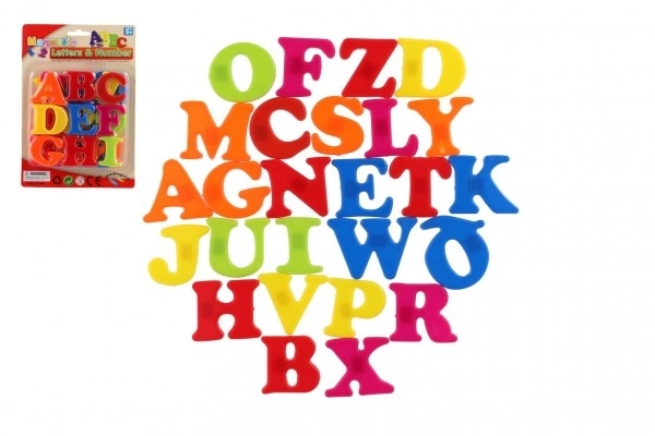 Lettres magnétiques - 27 pièces