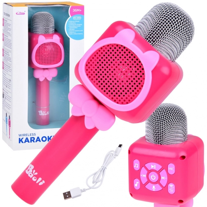 Microphone karaoké sans fil pour enfants