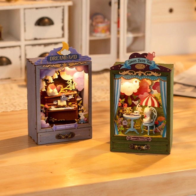 Petit théâtre miniature Goûter au thé
