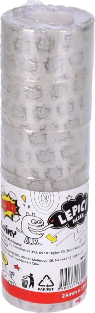 Ruban adhésif transparent 24 mm x 10 m - 6 pcs