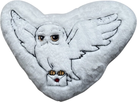 Coussin Harry Potter avec motif Hedwige
