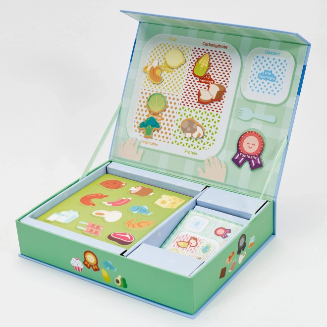 Science de la nutrition pour enfants avec tableau magnétique