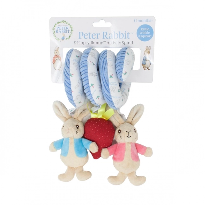 Hochet spirale Flopsy Bunny