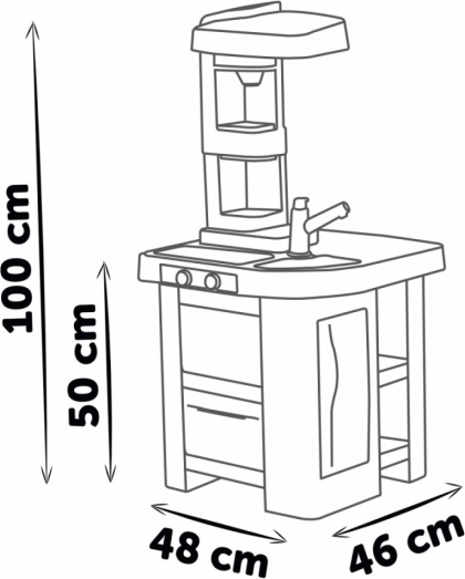 Équipement riche et espaces de rangement