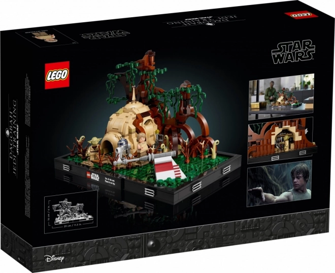 Entraînement Jedi sur la planète Dagobah – Diorama LEGO Star Wars