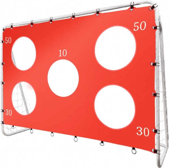But de football pour enfants avec cible de précision 2‑en‑1 215 x 153 x 76 cm