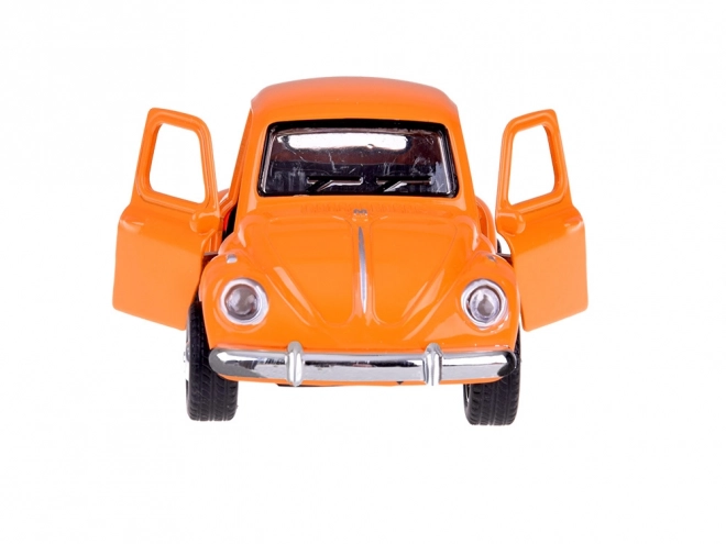 Voiture miniature en métal avec portes ouvrantes lumière son