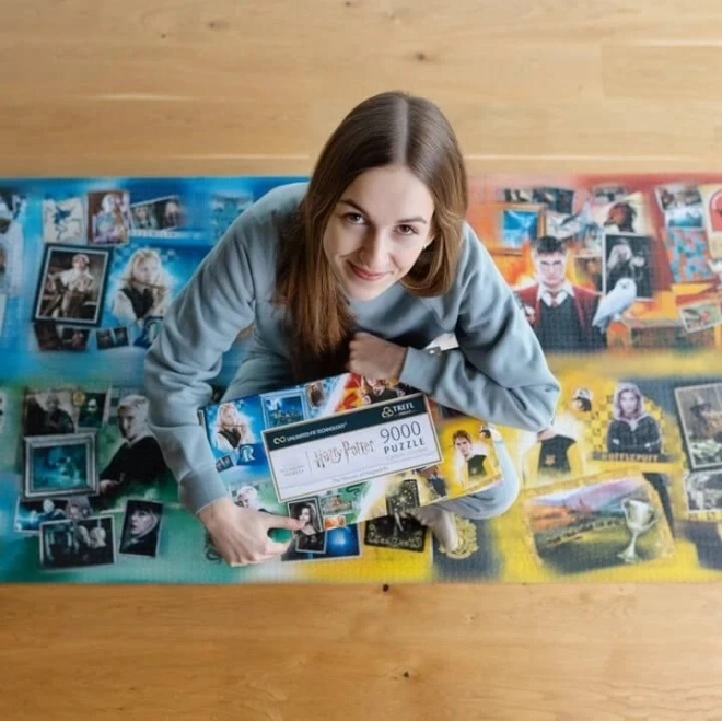 Puzzle TREFL UFT Harry Potter : Les Maisons Poudlard 9000 pièces