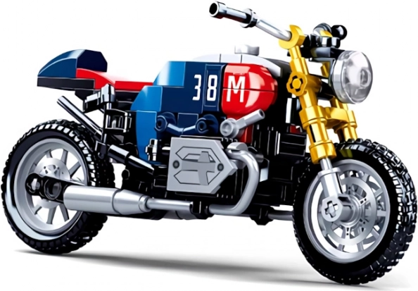 Sluban Model Bricks moto café racer – kit de construction 197 pièces
