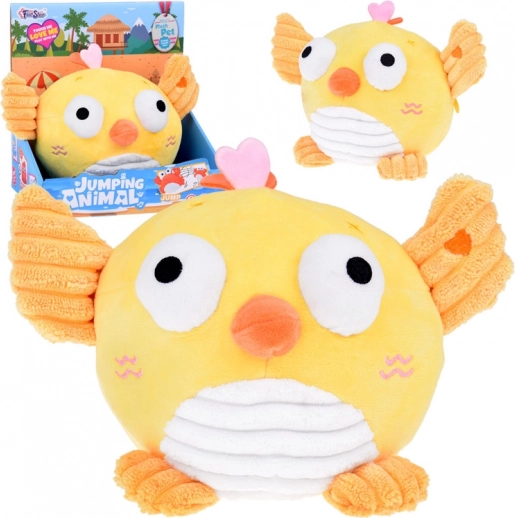 Balle en peluche interactive Oisillon Kura