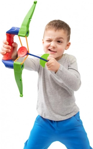 Arbalète sportive pour enfants avec cible et flèches SPORTO