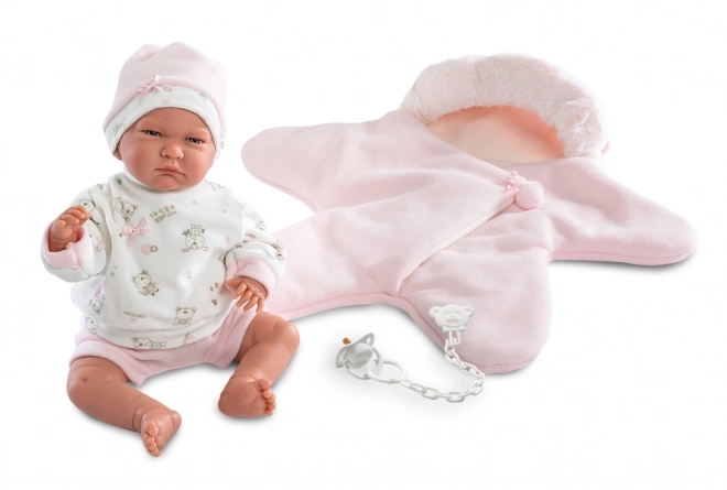 Llorens M740-38 vêtement pour poupée bébé NEW BORN taille 40-42 cm