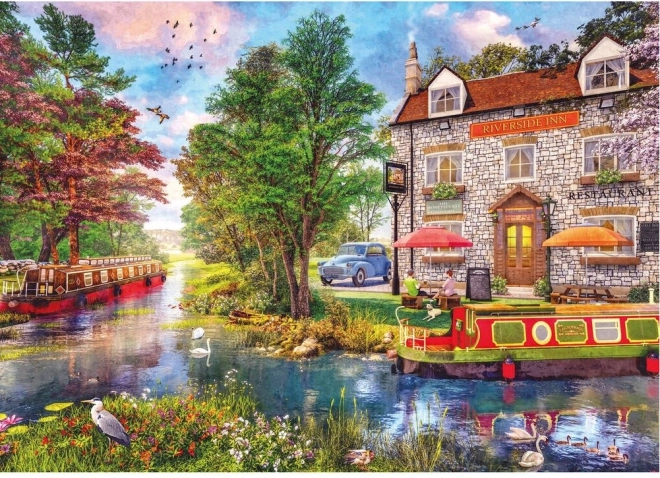 Puzzle Hotel Riverside Inn 1000 pièces de Gibsons