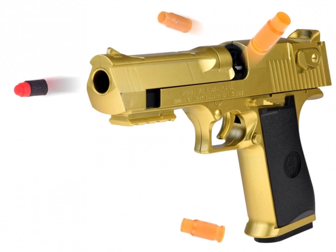 Pistolet pour enfants avec munitions en mousse et silencieux