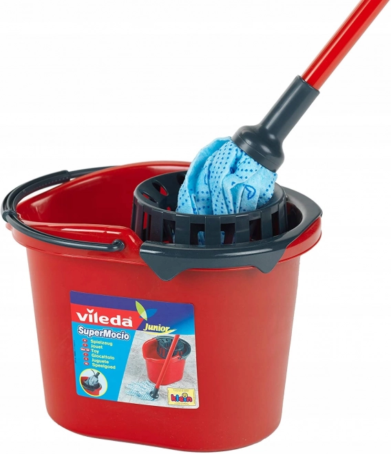 Vileda seau avec balai pour enfants