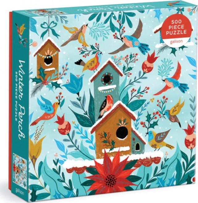 Puzzle Galison Refuges d'hiver 500 pièces