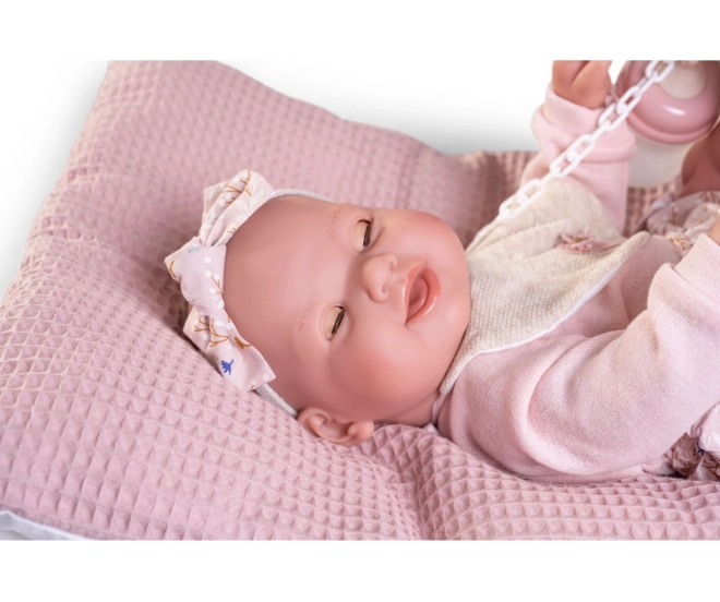 Antonio Juan 50414 MIA - poupée réaliste bébé qui pleure et fait pipi avec corps en vinyle - 42 cm