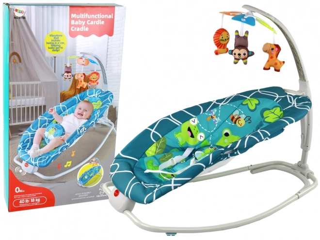 Chaise longue pour enfants 2 en 1 tortue